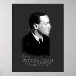 Póster Republicano irlandés Patrick Pearse Easter 1916