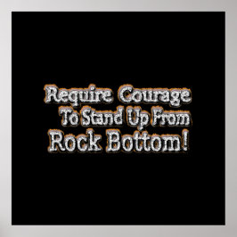 Póster "Requerir Valor" Diseño Cuto. ¡Hazte con una en Za