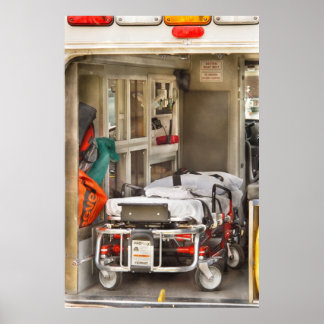 Póster Rescate - Dentro de la ambulancia