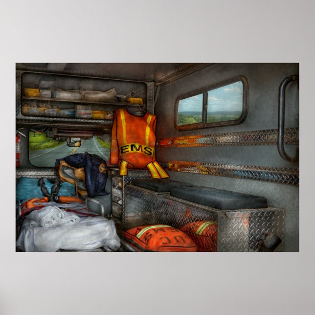 Póster Rescue - Emergency Squad (Frente)