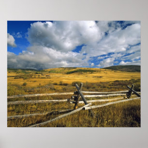 Póster Reserva de Vida Silvestre Nacional Mount Haggin ce