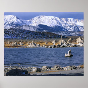 PÓSTER RESERVA NATURAL DEL ESTADO DE TUFA DE MONO LAKE,