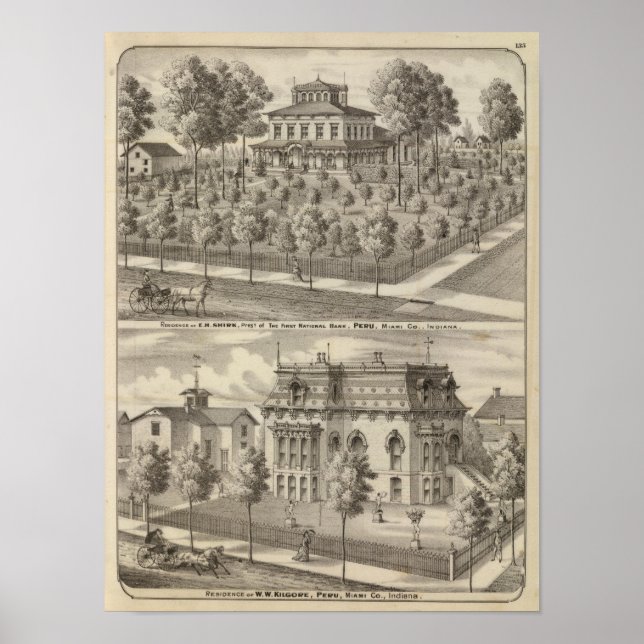 Póster Residence of EH Shirk (Frente)