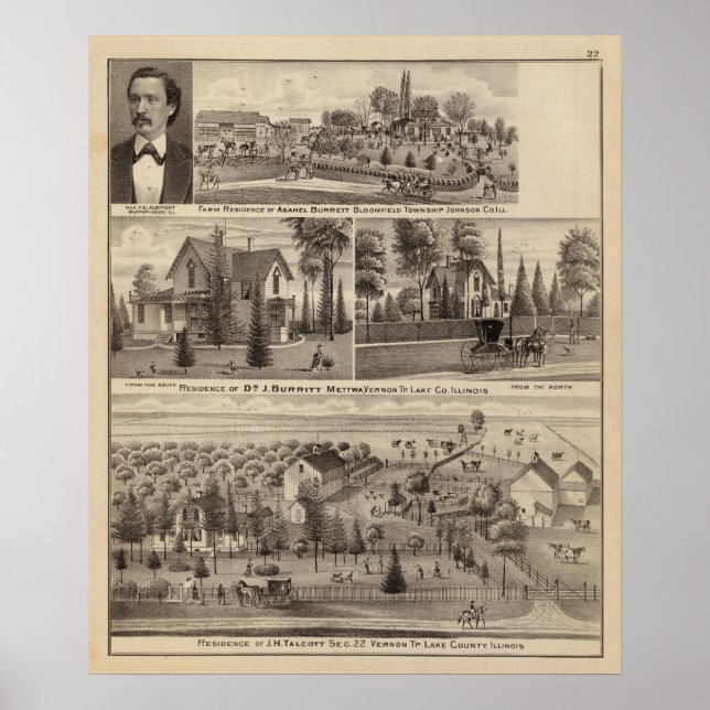 Póster Residences in Lake and Johnson counties (Frente)