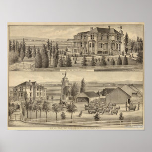 Póster Residencia de Blacow, granja