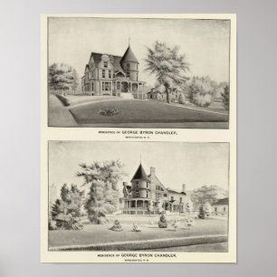Póster Residencia de Chandler, Manchester, NH