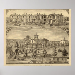 Póster Residencia de Jehu P Smith, Sewickley