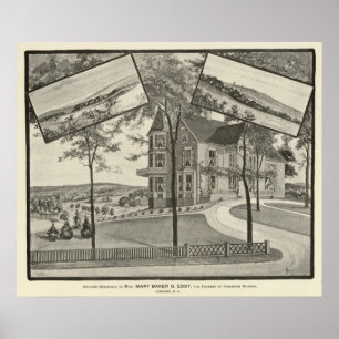 Póster Residencia de Mary Baker Eddy