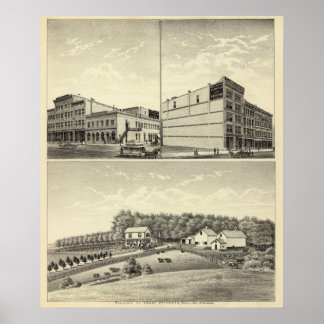 Póster Residencia de Petersen, Dewey, y Stone, Nebraska