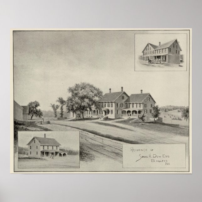 Póster Residencia de SH Dow (Frente)