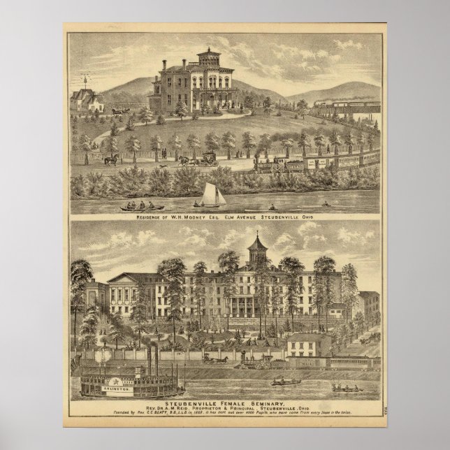 Póster Residencia de WH Mooney (Frente)