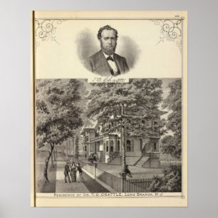 Póster Residencia del Dr. TG Chattle, Rama Larga