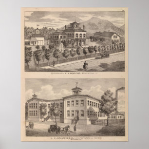 Póster Residencia del ÉL Bradford y del ÉL Bradford y