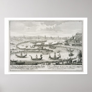 Póster Residencia del Rey de Siam, de 'Entwurf einer'