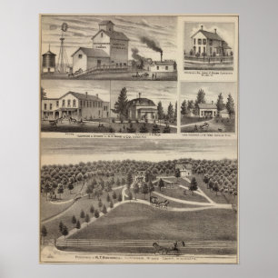 Póster Residencia en Hutchinson, Minnesota