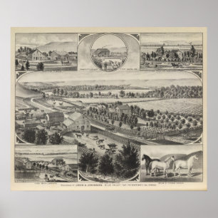 Póster Residencia Johnson, Condado de Pottawatomie, Kansa