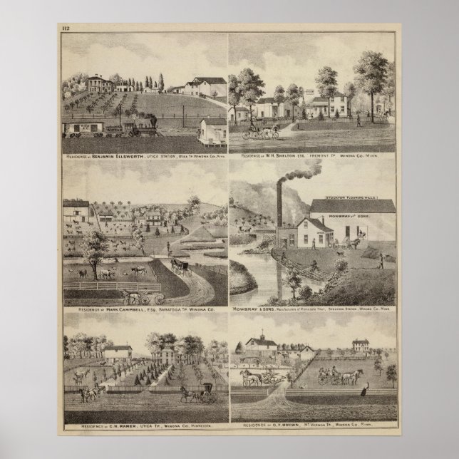 Póster Residencias de Minnesota (Frente)