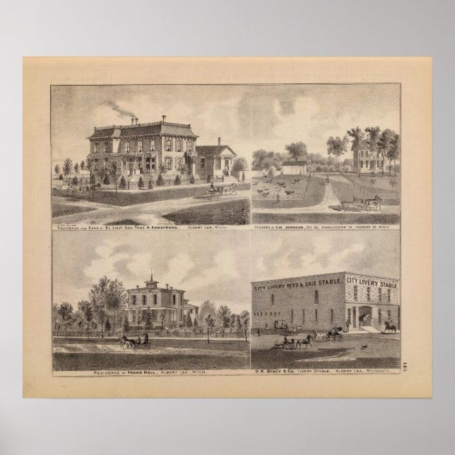 Póster Residencias de Minnesota 6 (Frente)