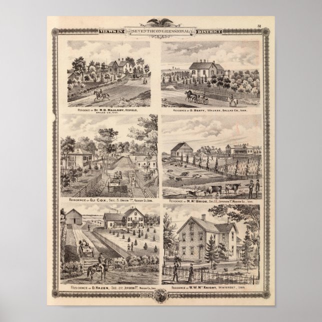 Póster Residencias de Redfield (Frente)