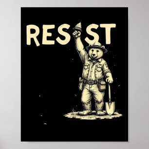 Póster Residuo de oso 1