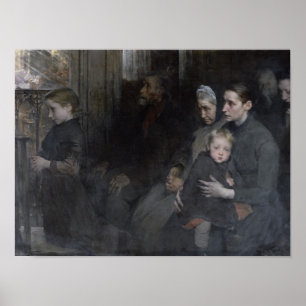 Póster Resigned to their Lot, 1901
