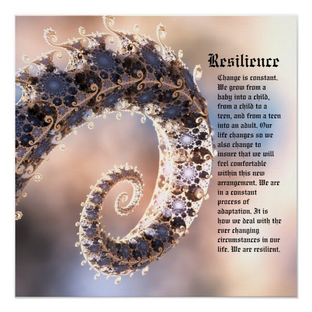 Póster Resiliencia (Anverso)