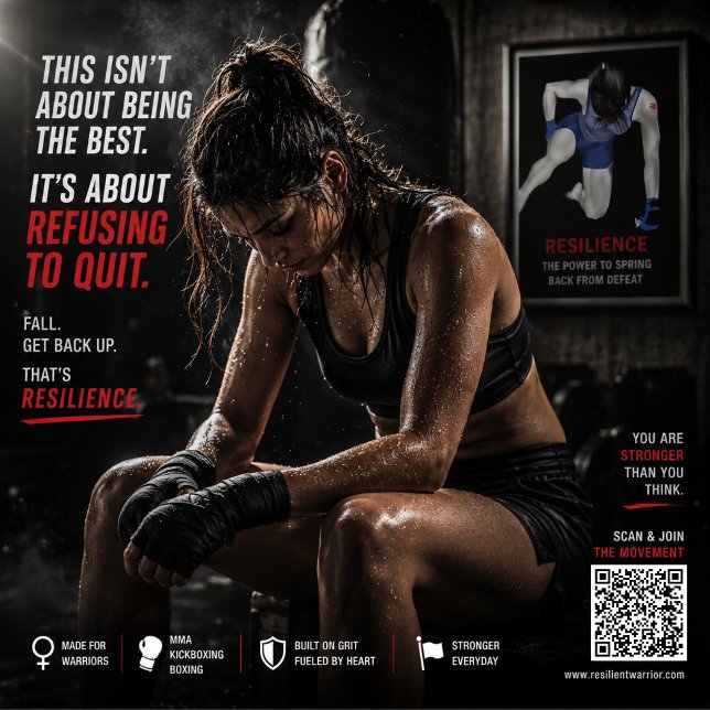 Póster Resiliencia - El poder para recuperarse de la derr (Subido por el creador)