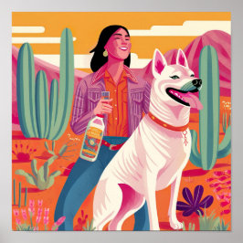 Póster Resiliencia, poder y compañerismo: un retrato