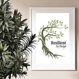 PÓSTER RESILIENTE POR MOTIVO DE DISEÑO