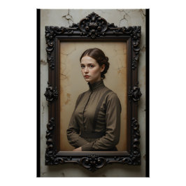 Póster Resiliente retrato de trabajador