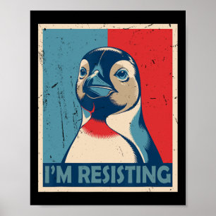 Póster Resista a que me resisto a Poster de activismo pin