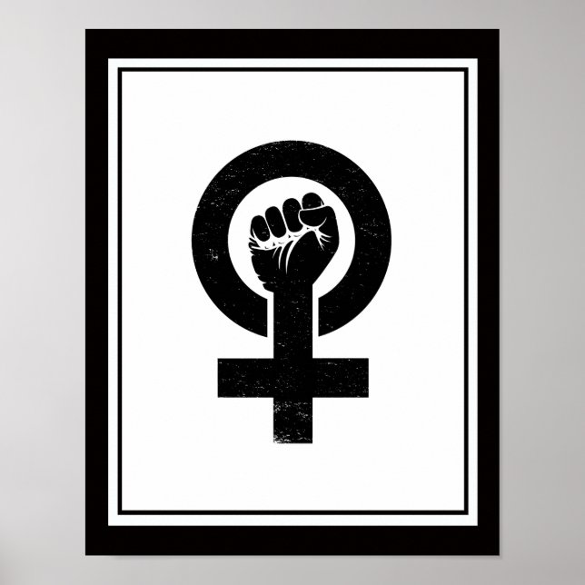 Póster Resistencia feminista (Frente)