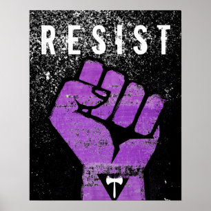 Póster Resistencia Lesbiana