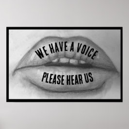 Póster Resistente y orgulloso