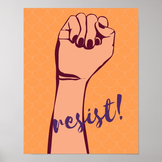 Póster ¡Resistid! poster (Frente)