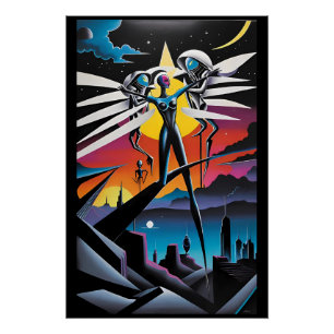 Póster Resistiendo a los Ángeles de la Fortuna