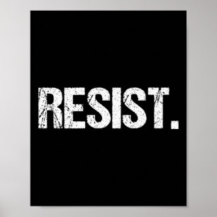Póster Resistir a parar a Trump Premium