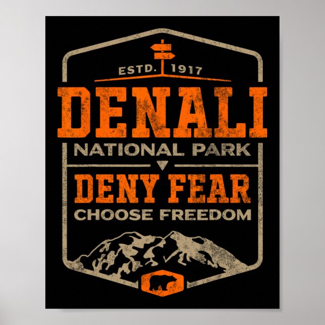 Póster Resistir Denali (Frente)
