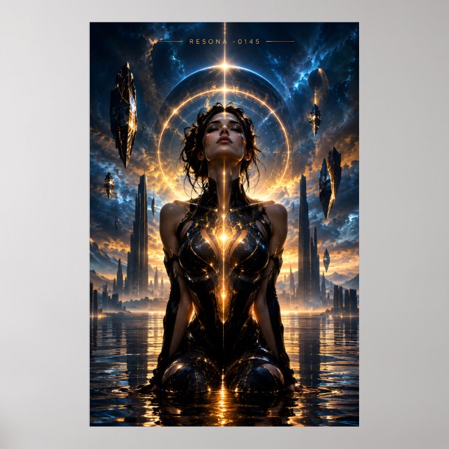 Póster Resona-0145 Diosa Celestial (Frente)