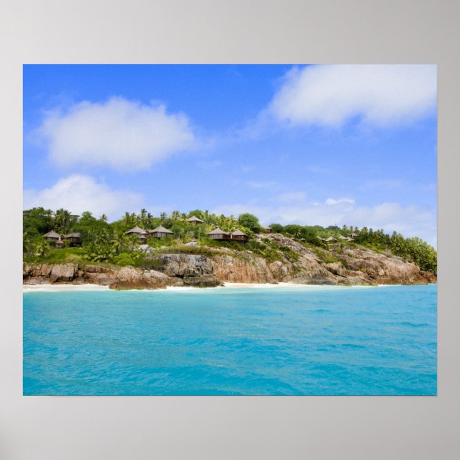 Póster resort Isla Fregate (PR) (Frente)
