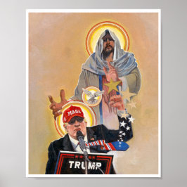 Póster Respaldo divino