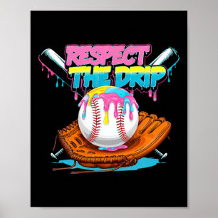 Póster Respetar el goteo Bysebyll Byt Guante Helado Goteo