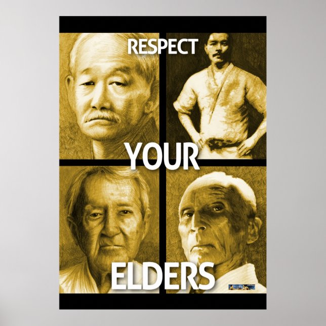 Póster Respete a sus mayores (poster grande) (Frente)