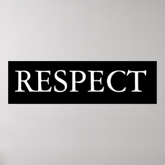 Póster Respeto