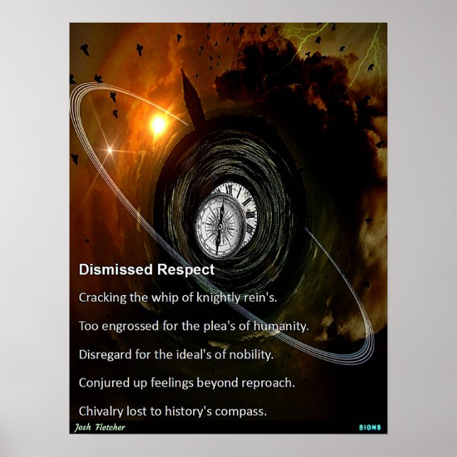Póster Respeto Desestimado (Frente)