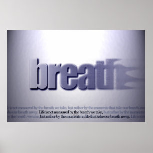 Póster Respiración