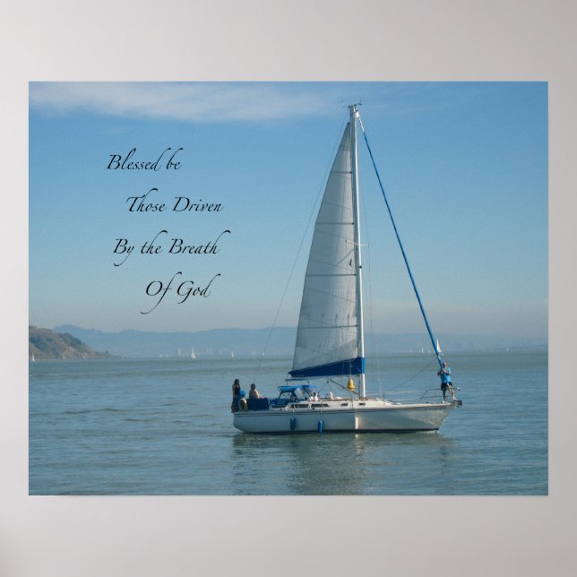 Póster Respiración de Dios (Frente)