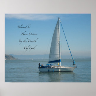 Póster Respiración de Dios