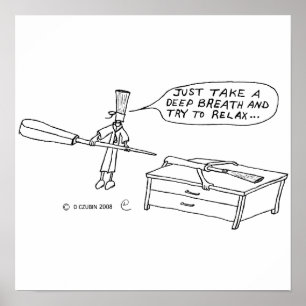 Póster Respiración profunda