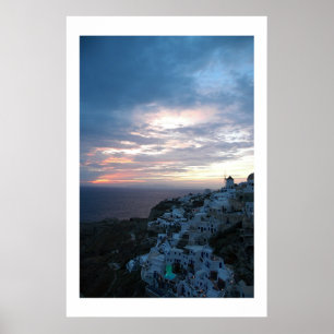 Póster Resplandor de la noche